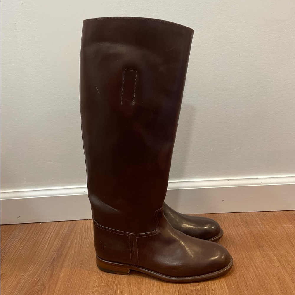 🆕wob Frye Dorado riding pull on, Sz 6, dark brown